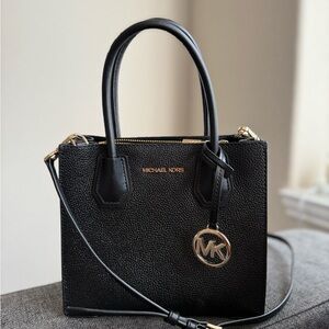 Michael Kors Mercer Black Crossbody Bag